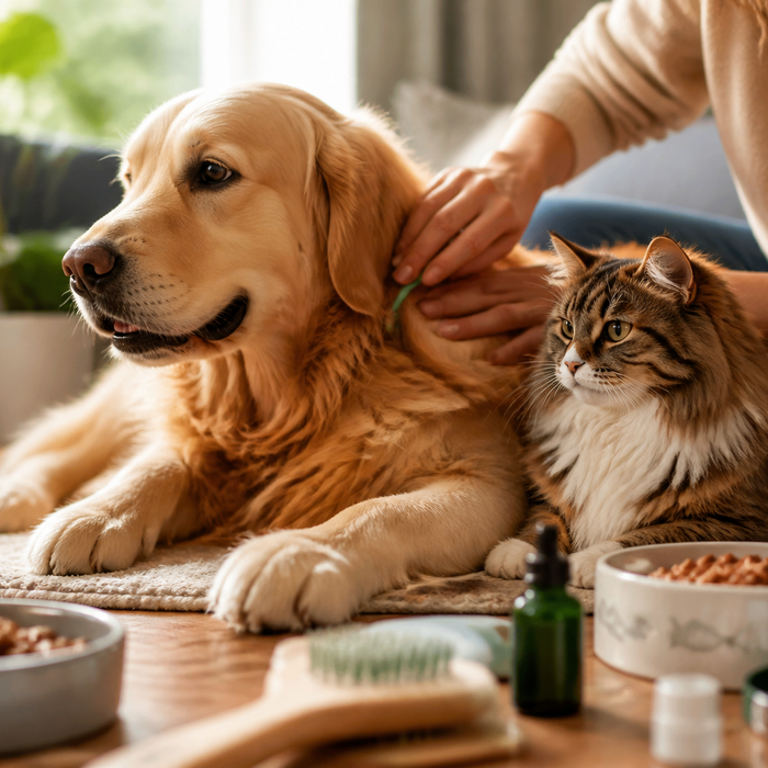 Fästingsäsong och pälskontroll: Så skyddar du hund och katt efter promenaden