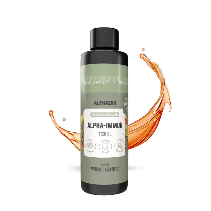 Alpha Immune Oil – For a healthy coat and well-being