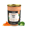 Kalv- & kaninmåltid för seniorer – Delikat våtfoder för hundar