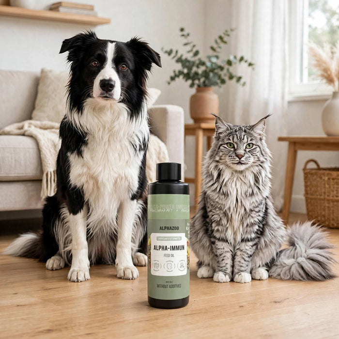 Alpha Immune Oil – For a healthy coat and well-being