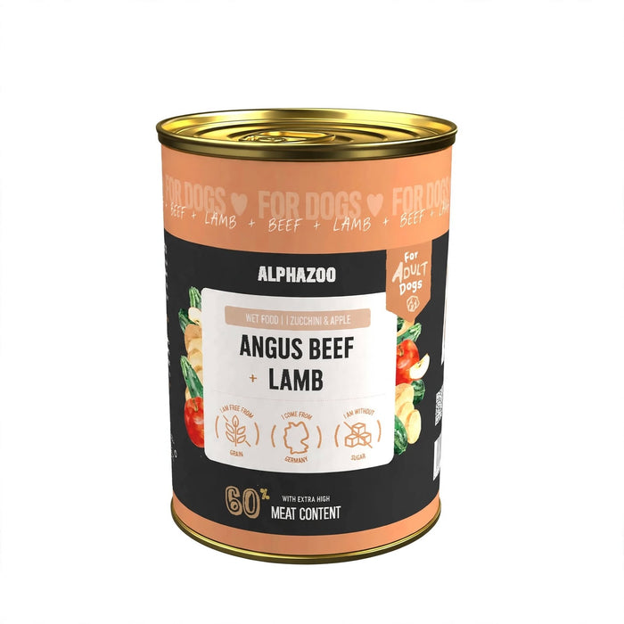 Angus beef & lamb meal - Delicious wet food for dogs