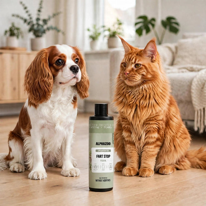 Fart-stop oil – For your four-legged friend's digestion
