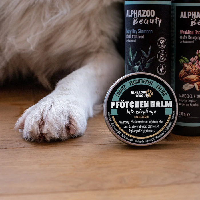 Tassbalsam för mjuka och skyddade tassar till hund och katt